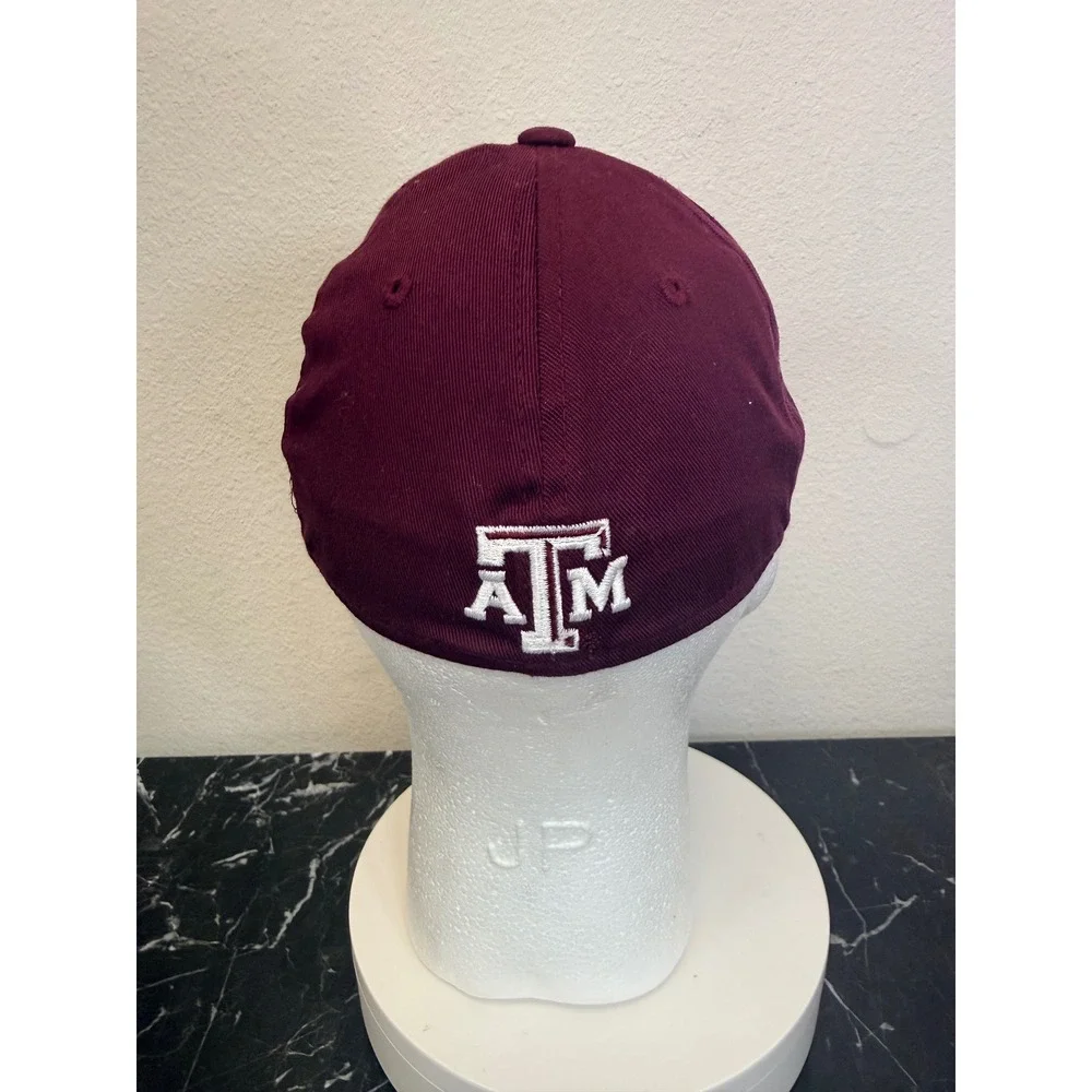 Adidas Texas A&M Aggies Youth Hat Maroon White Stretch Fit Cap FitMax70 OSFM